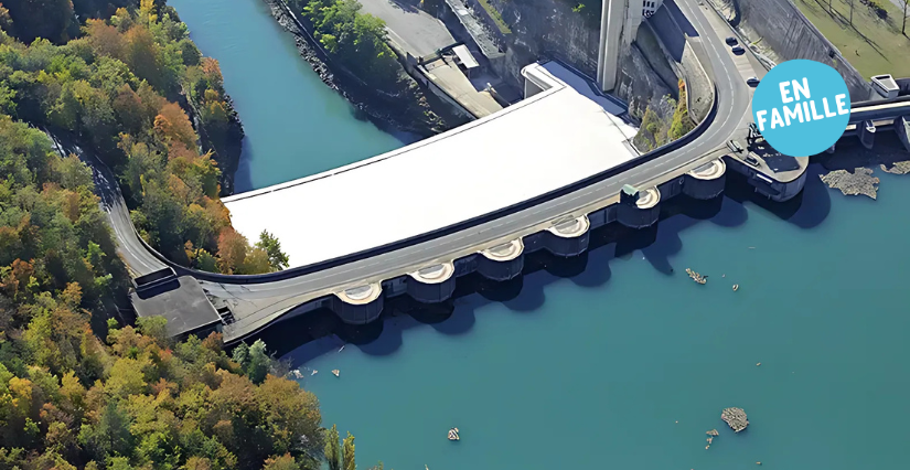 Visite en famille du barrage CNR de Génissiat | Ain – dès 8 ans