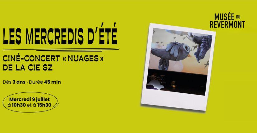 Mercredis d'été : Ciné-concert "Nuages" pour les enfants au Musée du Revermont