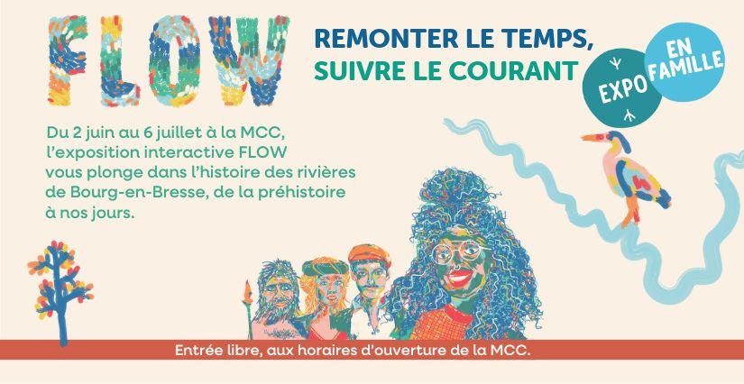 Exposition interactive FLOW en famille à Bourg-en-Bresse, Ressouze et Affluents