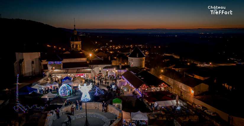 Marché de Noël au Château de Treffort : magie et gourmandises en famille