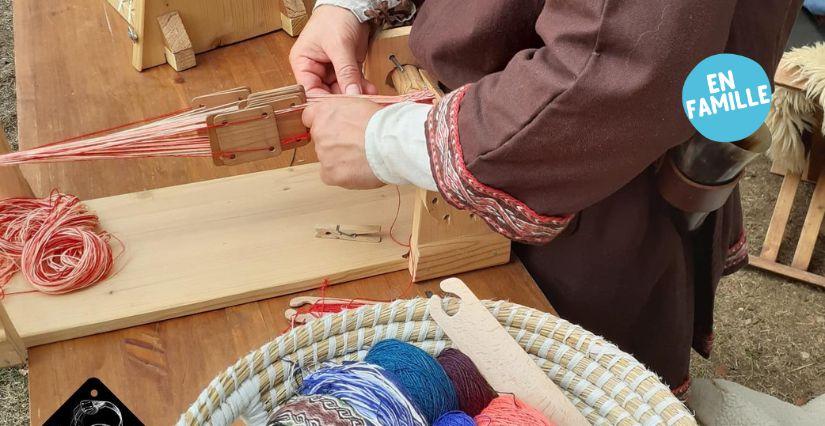 Animation famille « Tissage aux tablettes » – Musée des Soieries Bonnet, Cerdon Vallée de l’Ain