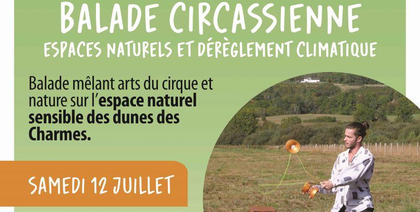 Balade sensorielle et circassienne en famille avec la Maison de l'Eau et de la Nature