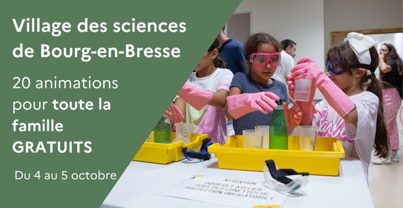 Fête de la science 2025 : Exposition interactive FLOW en famille à Bourg-en-Bresse avec Reyssouze et Affluents