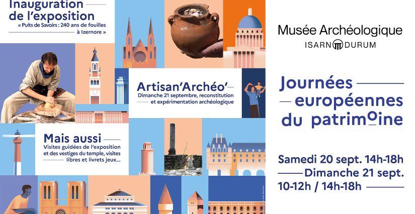 Journées du Patrimoine 2025 en famille au musée Archéologique d'Izernore, près d'Oyonnax
