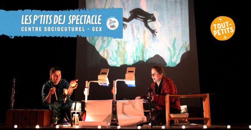 P'tit déj Spectacle : Quand Vient l’Hiver, Théâtre d’ombres pour enfants à Gex avec le Centre Socio Culturel Libellules