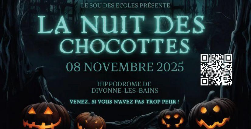 Halloween : La Nuit des Chocottes 2025 en famille à Divonne-les-Bains
