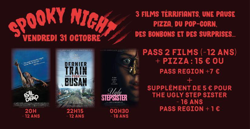 Halloween 2025 : Soirée Spooky Night pour ados et adultes au cinéma l'Horloge, Meximieux