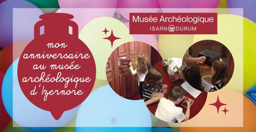 Anniversaire enfant au musée archéologique d'Izernore, à 20 min d'Oyonnax et Nantua