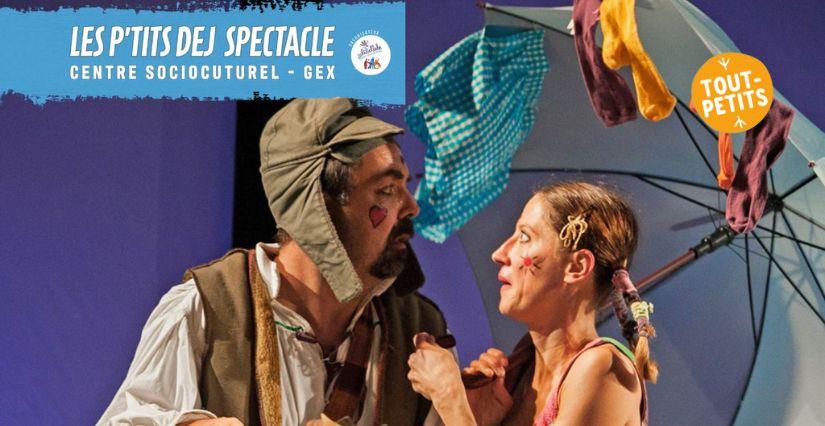 P'tit déj Spectacle : Voyages, Théâtre d'objets à Cessy avec le Centre Socio Culturel Libellules