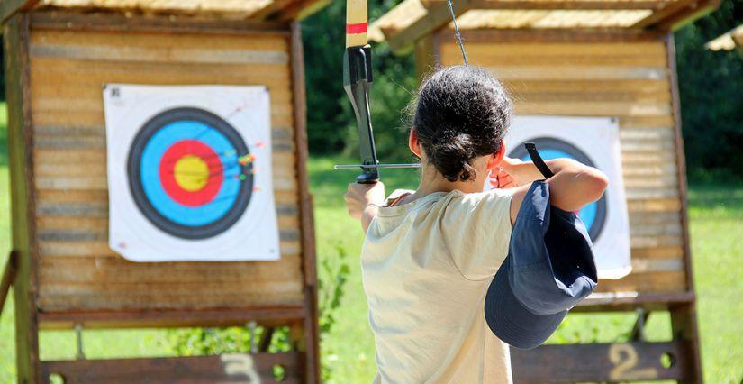 Initiation Tir à l'arc 2026 en famille à l'atol - Grand Parc miribel jonage