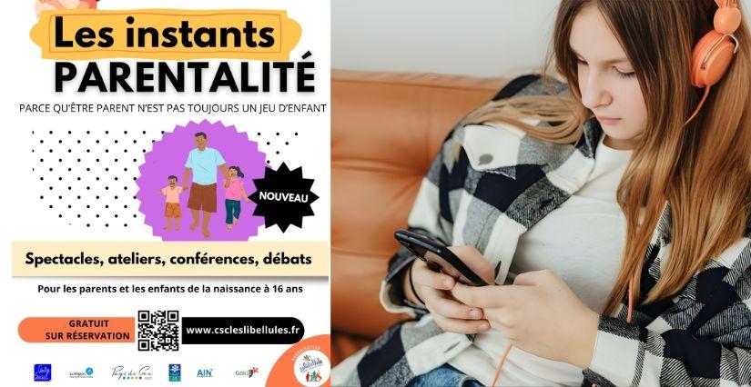 Instant parentalité : théâtre forum pour les familles sur les écrans à Gex avec le CSC Les Libellules