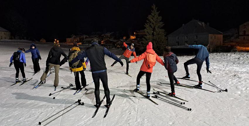 Nordic Nights 2026 : soirées d'initiation ski de fond pour toute la famille avec l'Espace Nordique jurassien - Dans l'Ain