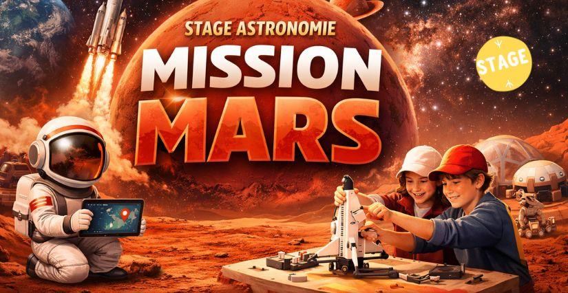 Mission Sauvetage sur Mars : stage enfant à l’Observatoire de la Lèbe - près de Belley 