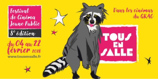 Tous en Salle 2026 : festival de cinéma jeune public - dans l'Ain, le Rhône, la Loire, le Jura