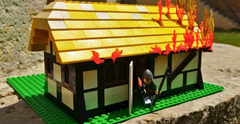 Atelier LEGO® Enfant "Construction de château médiéval" au Château des Allymes - Ambérieu-en-Bugey