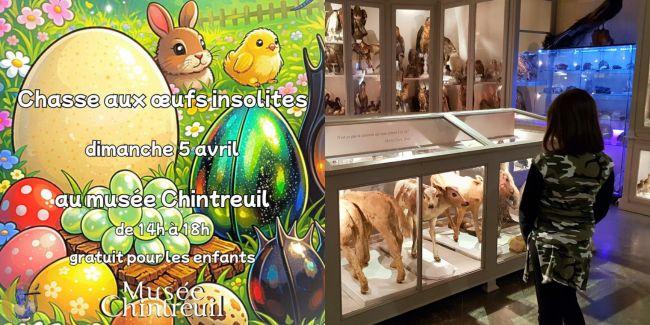 Chasse aux œufs insolites pour les enfants au musée Chintreuil - Pont-de-Vaux