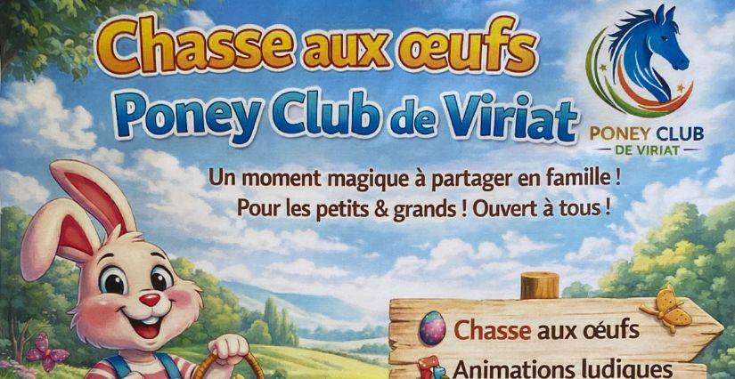 Chasse aux œufs au Poney Club de Viriat
