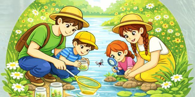 Atelier Nature "Pêche aux petites bêtes" pour les enfants au Musée Chintreuil - Pont-de-Vaux