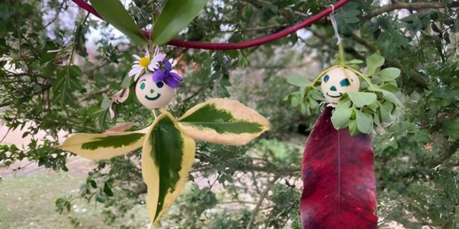 Atelier "Créa’Nature" en famille à la ferme de la Forêt de Courtes, près de Bourg-en-Bresse
