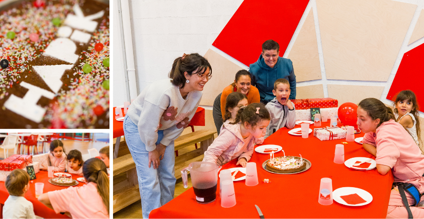 Anniversaire escalade pour enfant chez HAPIK Lyon Part-Dieu 