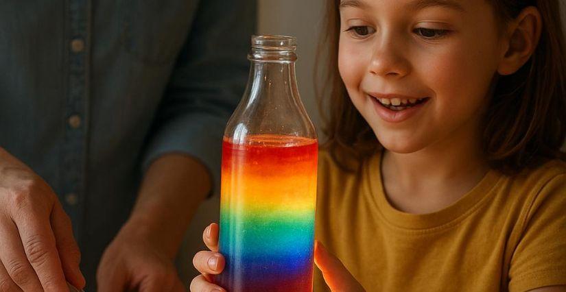 Atelier créatif en famille "Fabrique ton Arc-en-Ciel !" à l'Observatoire de la Lèbe - près de Belley