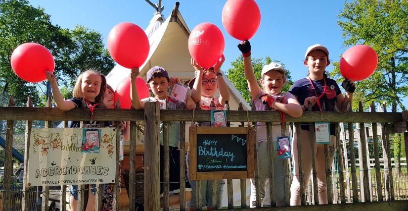 Domaine de la Dombes : un anniversaire enfant insolite sous Tipi - dans l'Ain