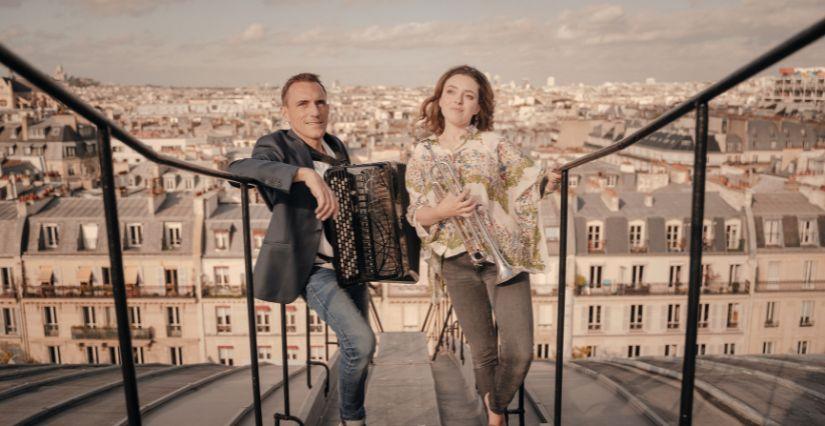 Cuivres en Dombes 2026 : concert trompette et accordéon "Lucienne Renaudin-Vary & Félicien Brut" en famille - à Joyeux