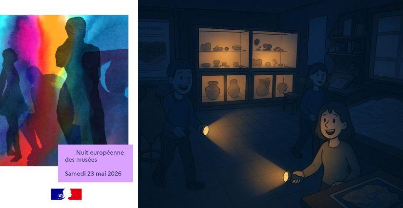 Nuit des Musées 2026 en famille : Visite à la lampe torche au Musée archéologique d'Izernore