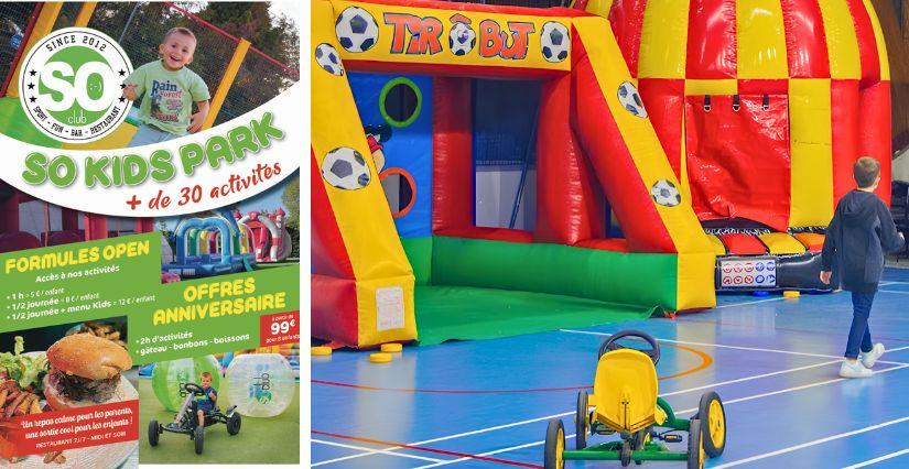 SO Kids Park : l'aire de jeux couverte pour les 5-10 ans au So Club à Bourg-en-Bresse
