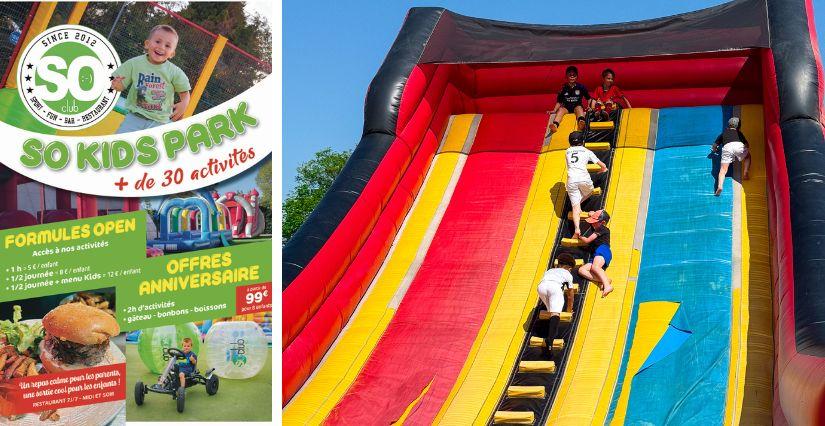 SO Kids Park : le parc de loisirs d'été des 5-10 ans au So Club à Viriat