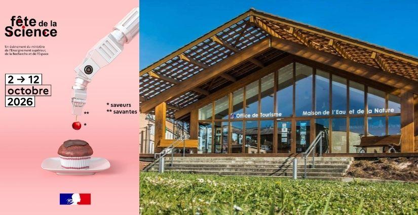 Fête de la Science 2026 : ateliers gourmands et jeux sur les saveurs à la Maison de l'Eau et de la Nature