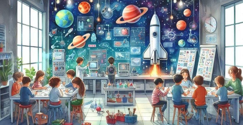 Spatiolab à Bourg-en-Bresse : après-midi d'ateliers et d'expériences spatiales gratuites en famille