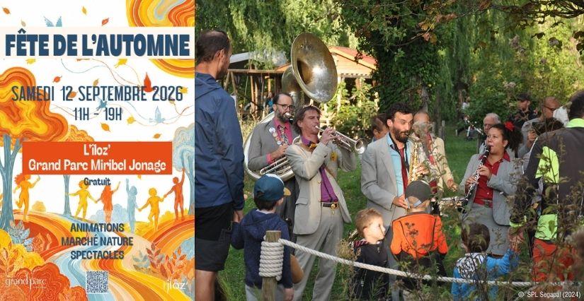 Fête de l'Automne 2026 en famille à L'îloz' - Grand Parc Miribel Jonage