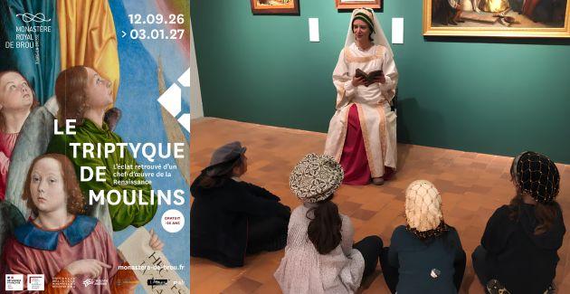 Visite contée et théâtralisée en famille au Monastère royal de Brou à Bourg-en-Bresse