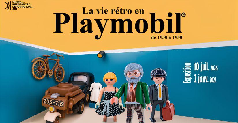 Exposition Playmobil à voir en famille au musée de la Résistance - Nantua