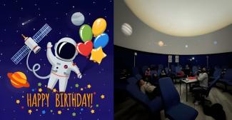Un anniversaire enfant galactique à l'Observatoire de la Lèbe, près de Belley