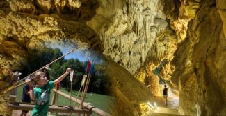 Grottes du Cerdon : visite et parc préhistorique près de Lyon, Bourg-en-Bresse et Genève